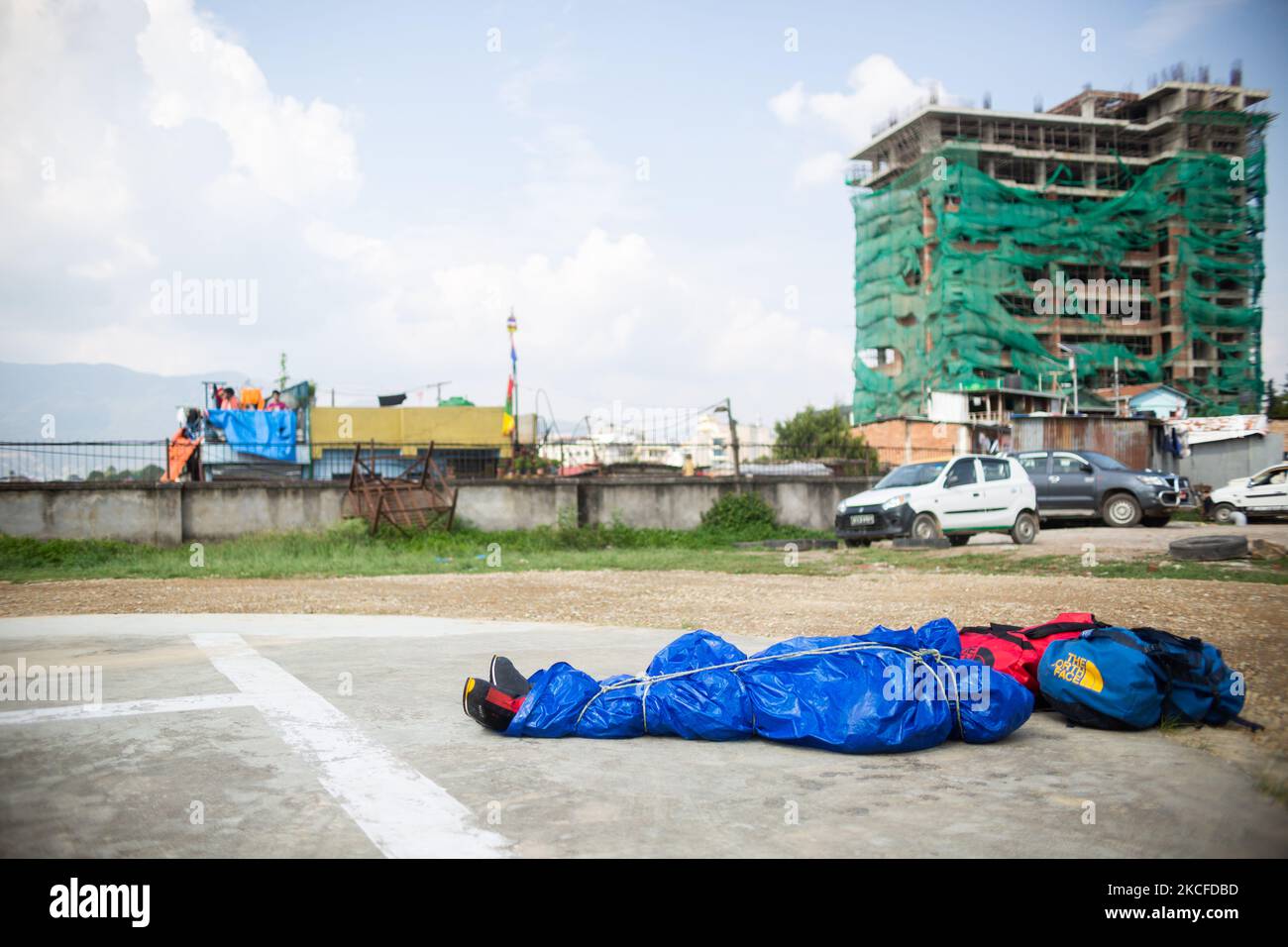 (EDITOR'S NOTE: Image Depicts Death) The Body Of An American ...