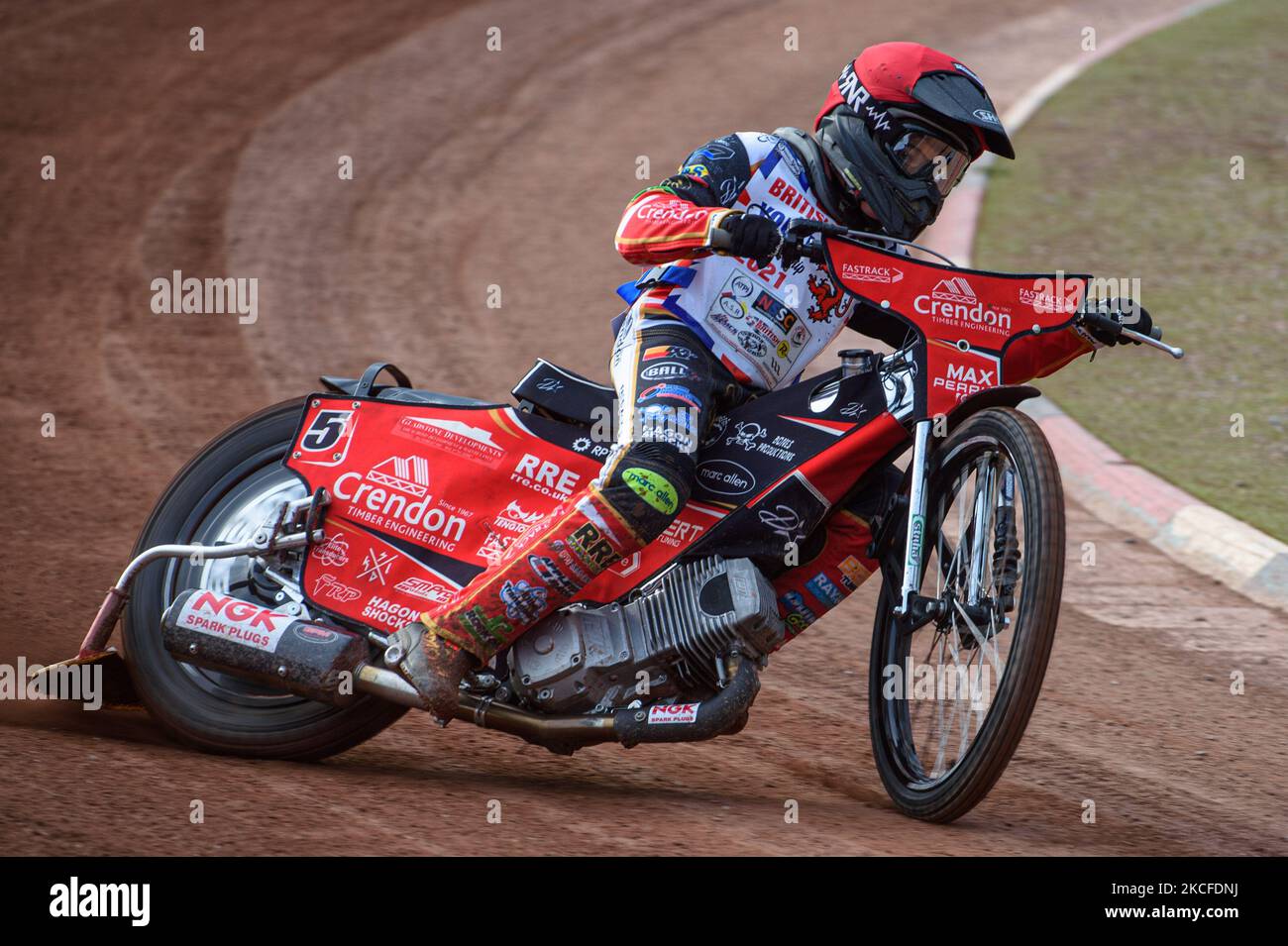 during the British Junior Championship at the National Speedway Stadium, Manchester on Friday 28th May 2021. (Photo by Ian Charles/MI News/NurPhoto) Stock Photo