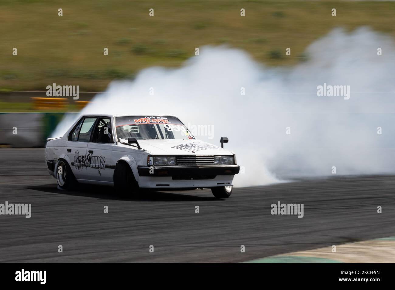 Keep It Reet Battle Royale action, Friday November 04 2022. Calder Park Raceway. Stock Photo