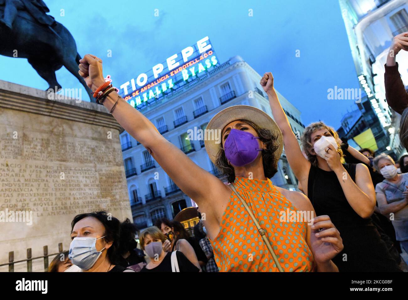 Protest against femicide, gender-based violence targeted at women in ...