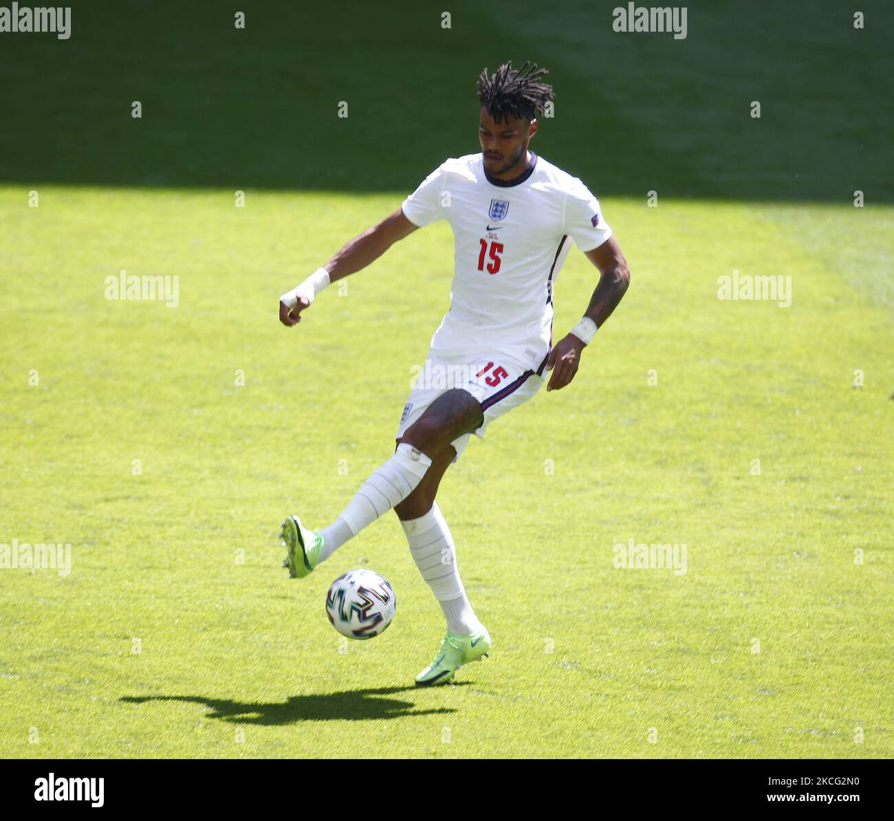 WEMBLEY, United Kingdom, JUNE 13Tyrone Mings (Aston Villa) of England