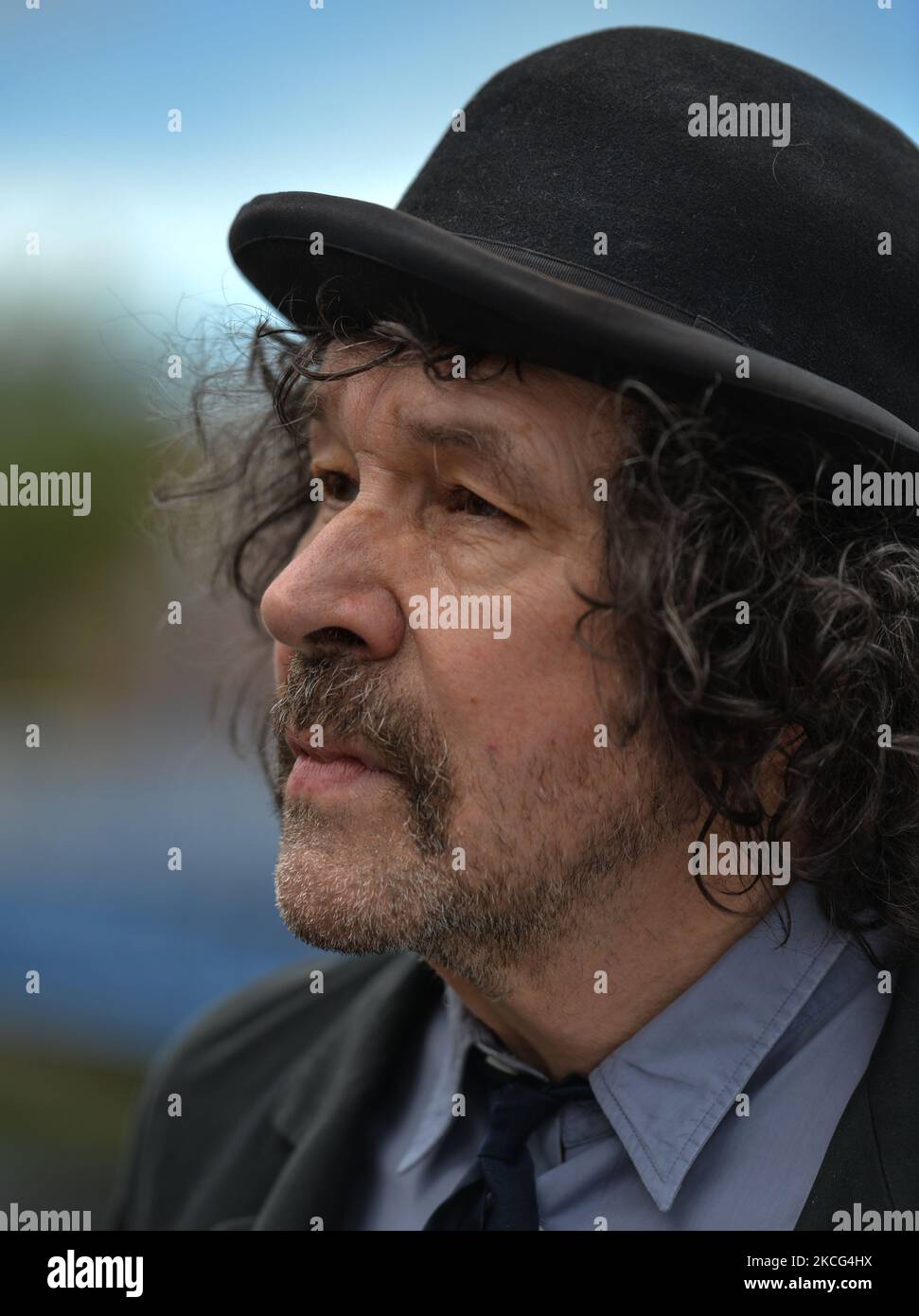 Stephen Rae Ira Irish actor Stephen Rea, seen during a protest in front of a building ...
