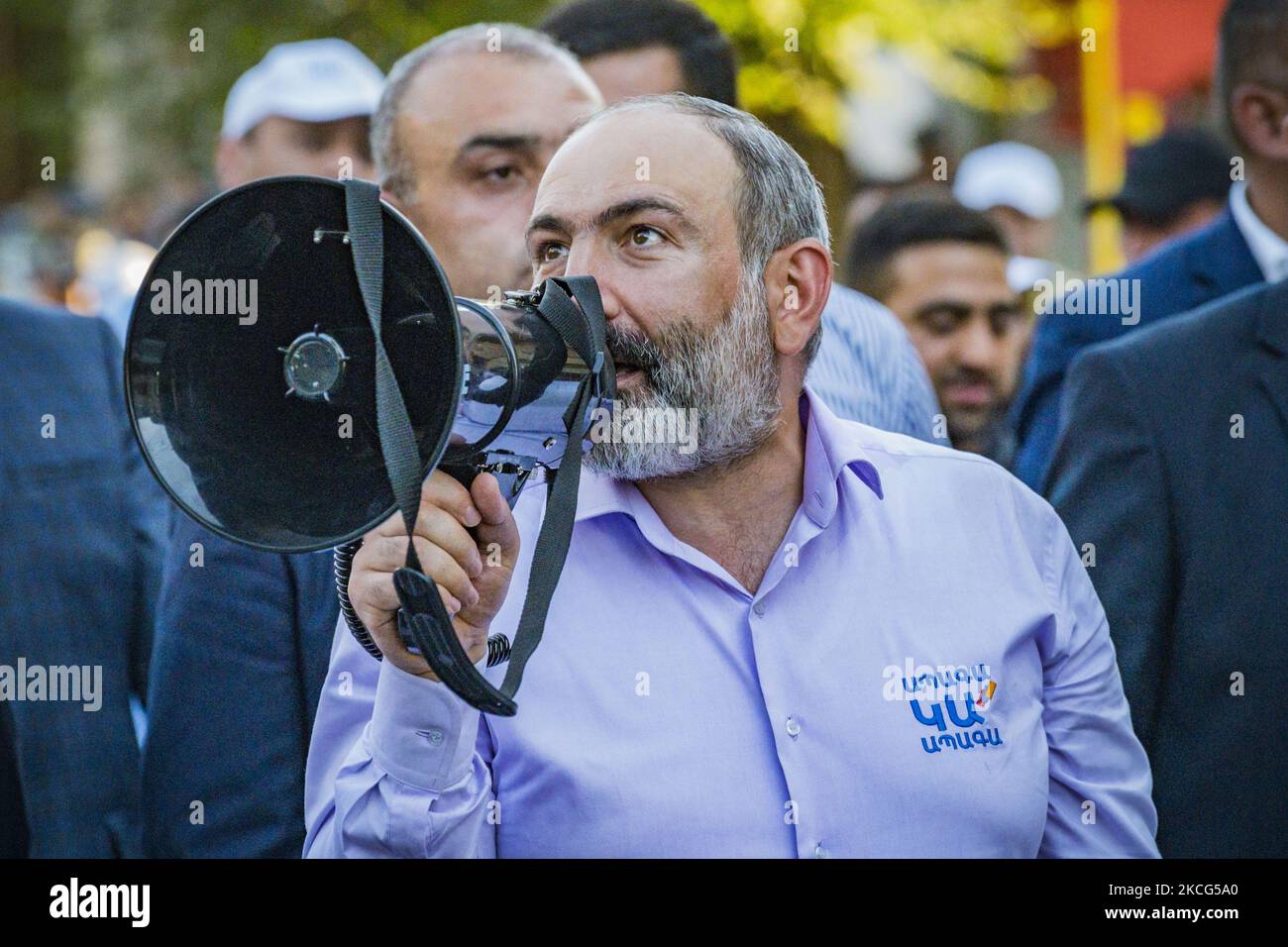 How Nikol Pashinyan is framing the campaign