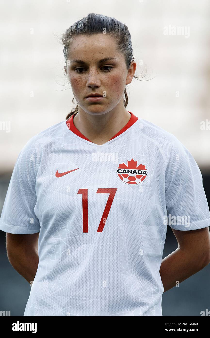 Jessie Fleming of Canada prior to the Women's International Friendly