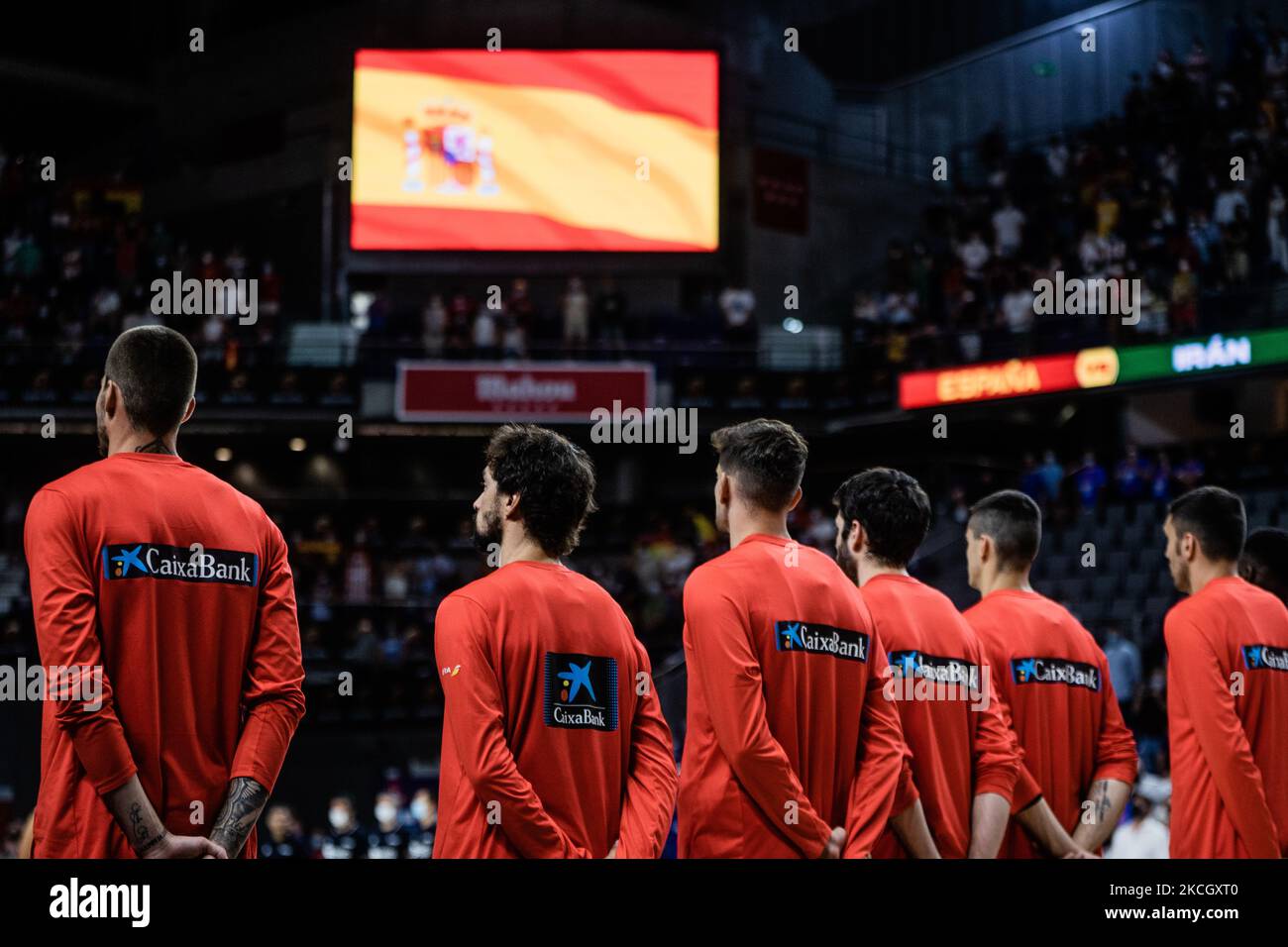 Spanish national team during the Tokyo 2020 Challenge preparatory