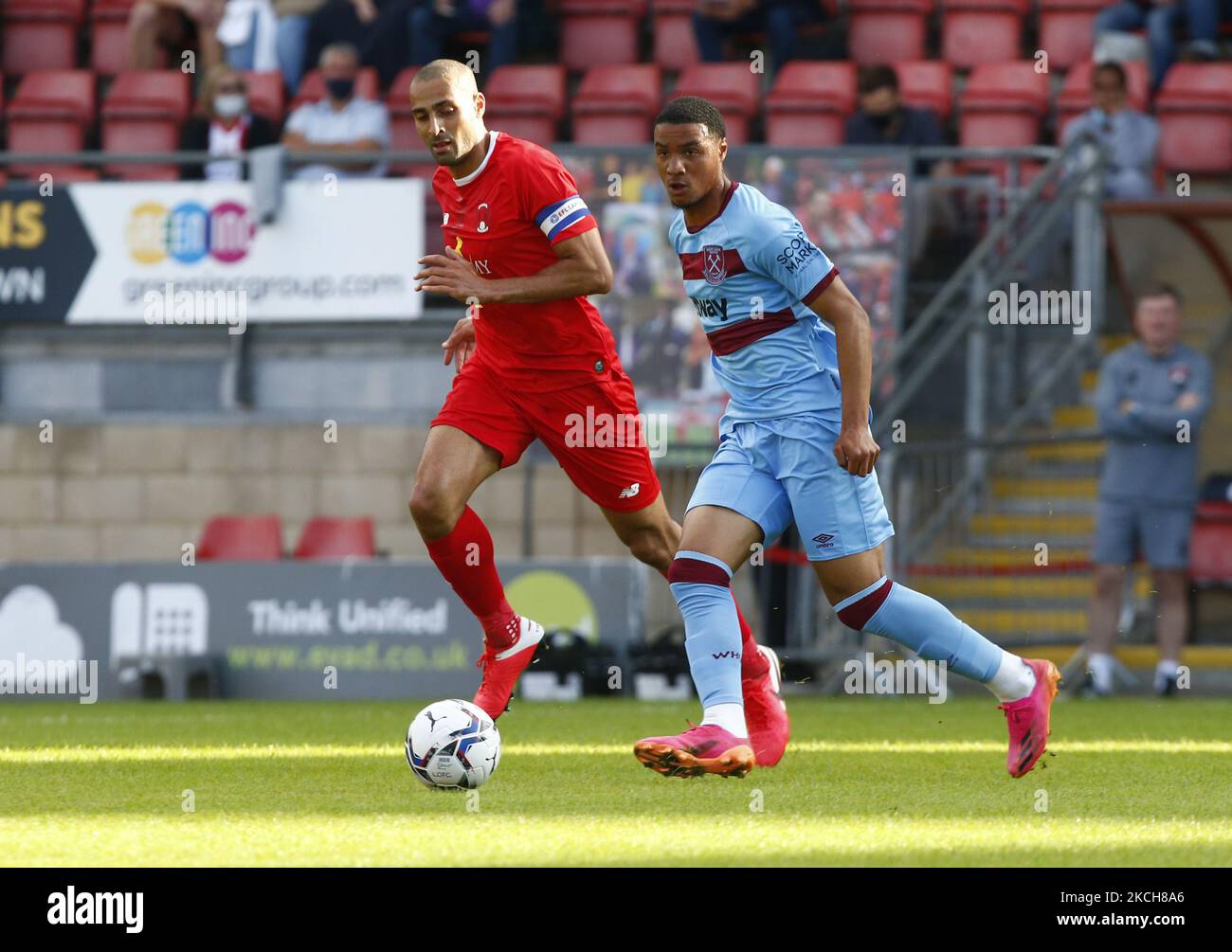 West Ham United's Armstrong OkoFlex during Friendly between Leyton