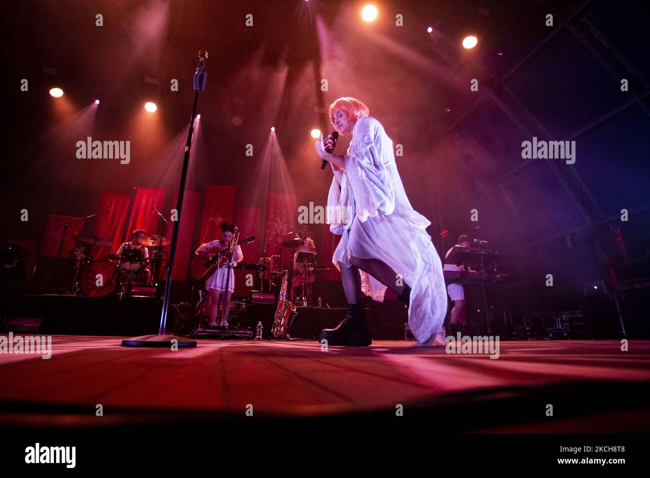 Veronica Lucchessi of the italian band La Rappresentante di Lista