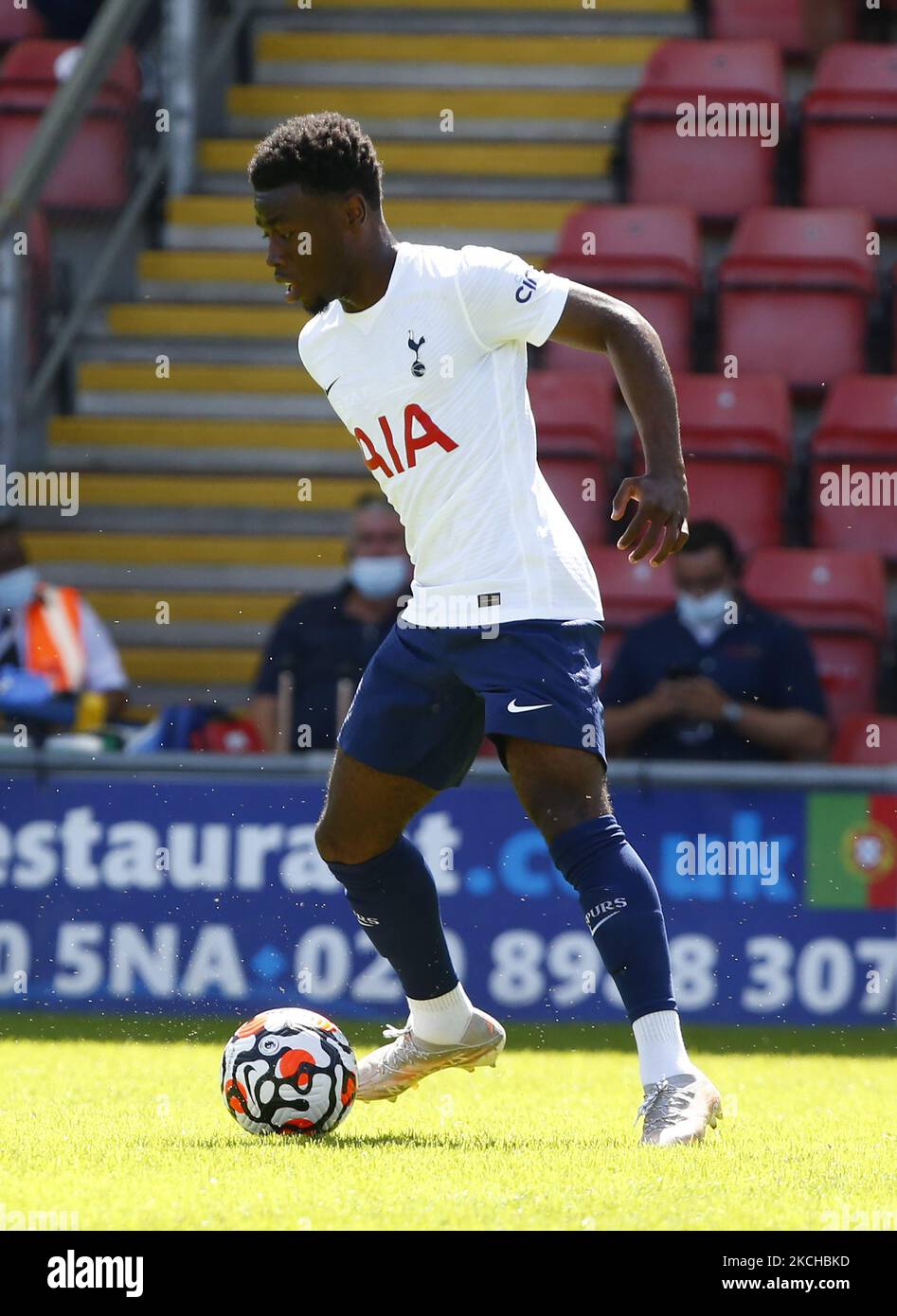 Tottenham Hotspur's Nile John during JE3 Foundation Trophy between