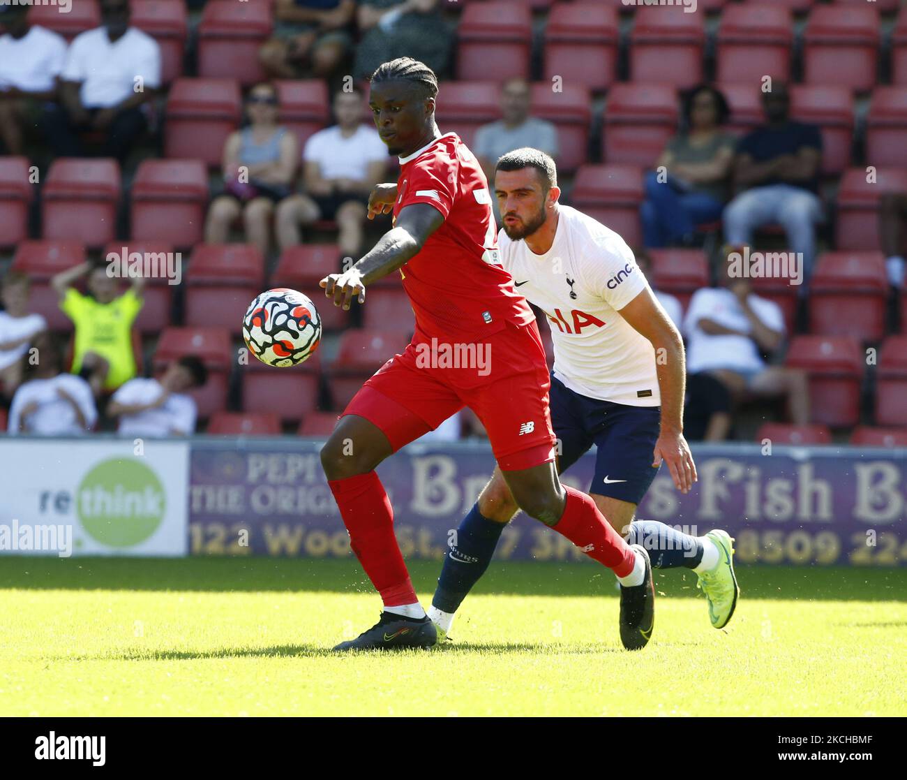 Shadrach Ogie Of Leyton Orient During JE3 Foundation Trophy Between ...