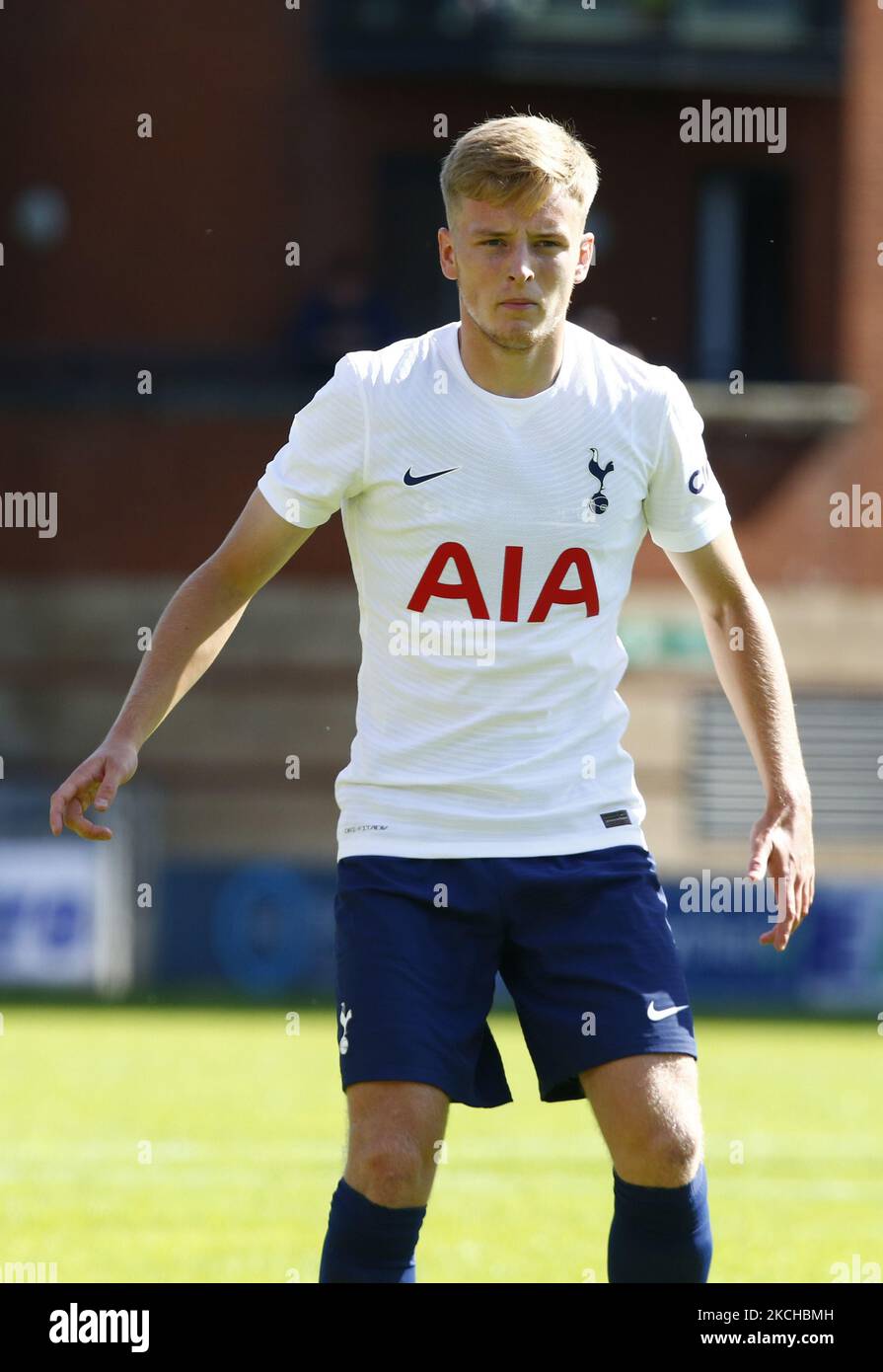 6th November 2019; Vozdovac Stadium, Belgrade, Serbia; UEFA Under 19 UEFA  Youth league football, FK Crvena Zvezda under 19s versus Tottenham Hotspur  under 19s; Harvey White of Tottenham Hotspurs FC breaks with