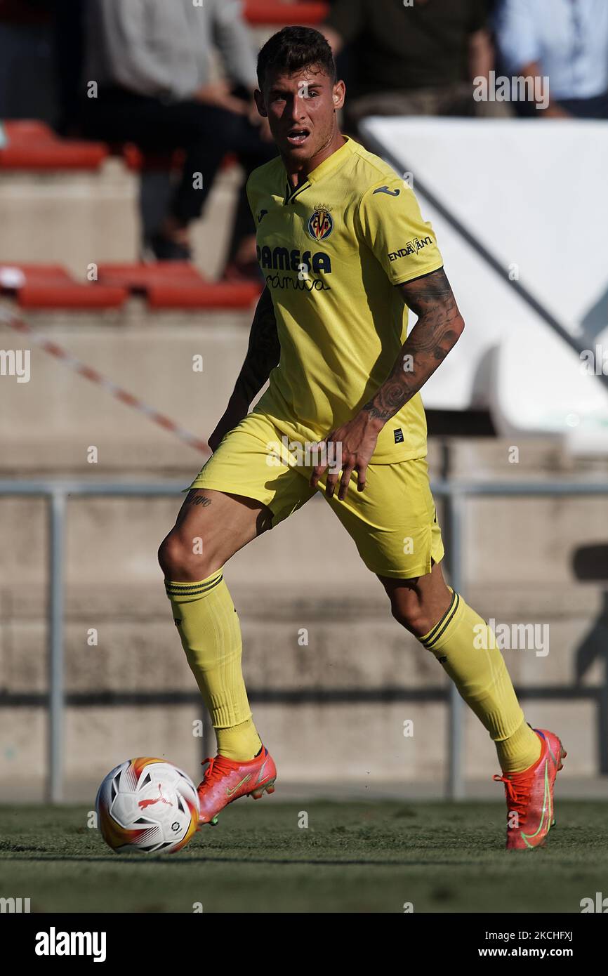 Dan Rabaja Dani Raba of Villarreal in action during the Pre-Season friendly match ...