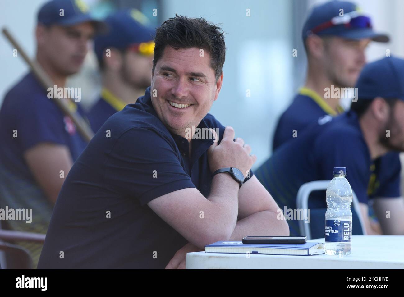 Durham Director of Cricket, Marcus North, seen during the Royal London One Day Cup match between Kent and Durham at the County Ground, Beckenham, UK on 22nd July 2021. (Photo by Will Matthews/MI News/NurPhoto) Stock Photo
