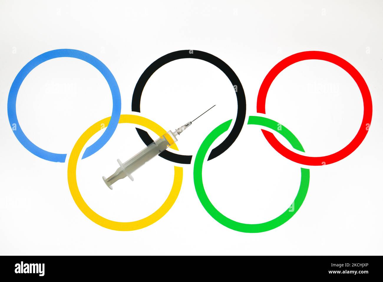 C program to draw the Olympics Logo using graphics - GeeksforGeeks