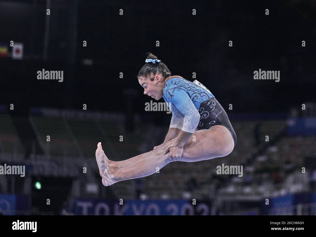 Abigail Magistrati of Argentina during women's qualification for the