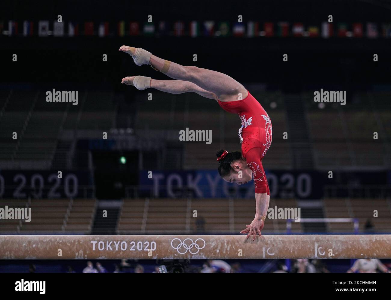Tian Zhang Gymnastics Clipart