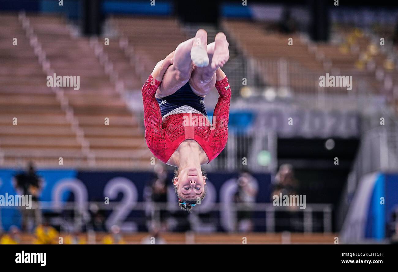 Grace Mccallum of United States of America during women's Artistic