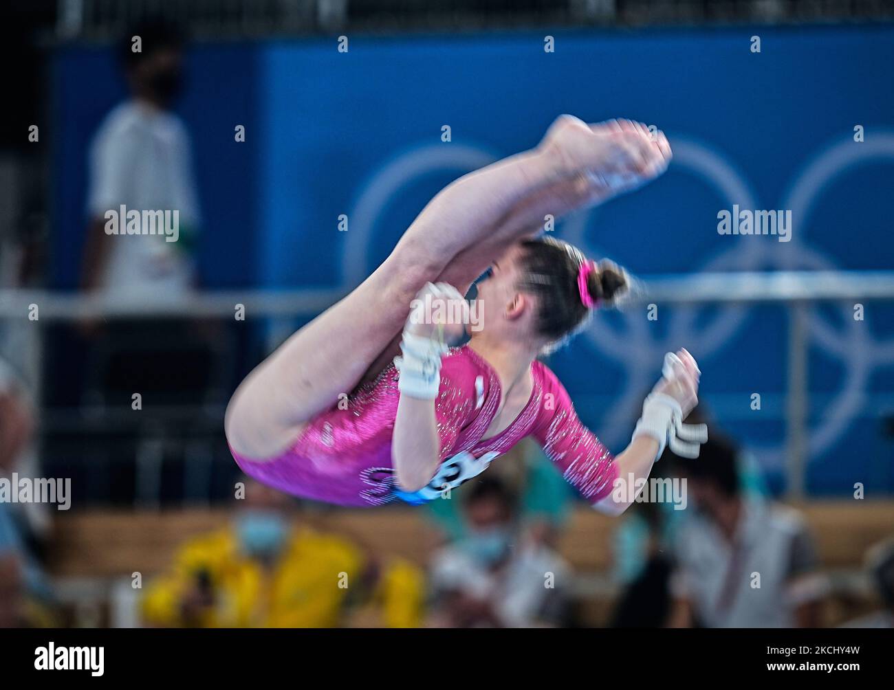 Vladislava Urazova Of Russian Olympic Committee During The All Around