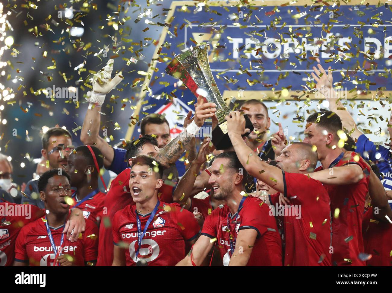 PSG Lille supporters trophy celebration The Road to Madrid: A Season of Redemption