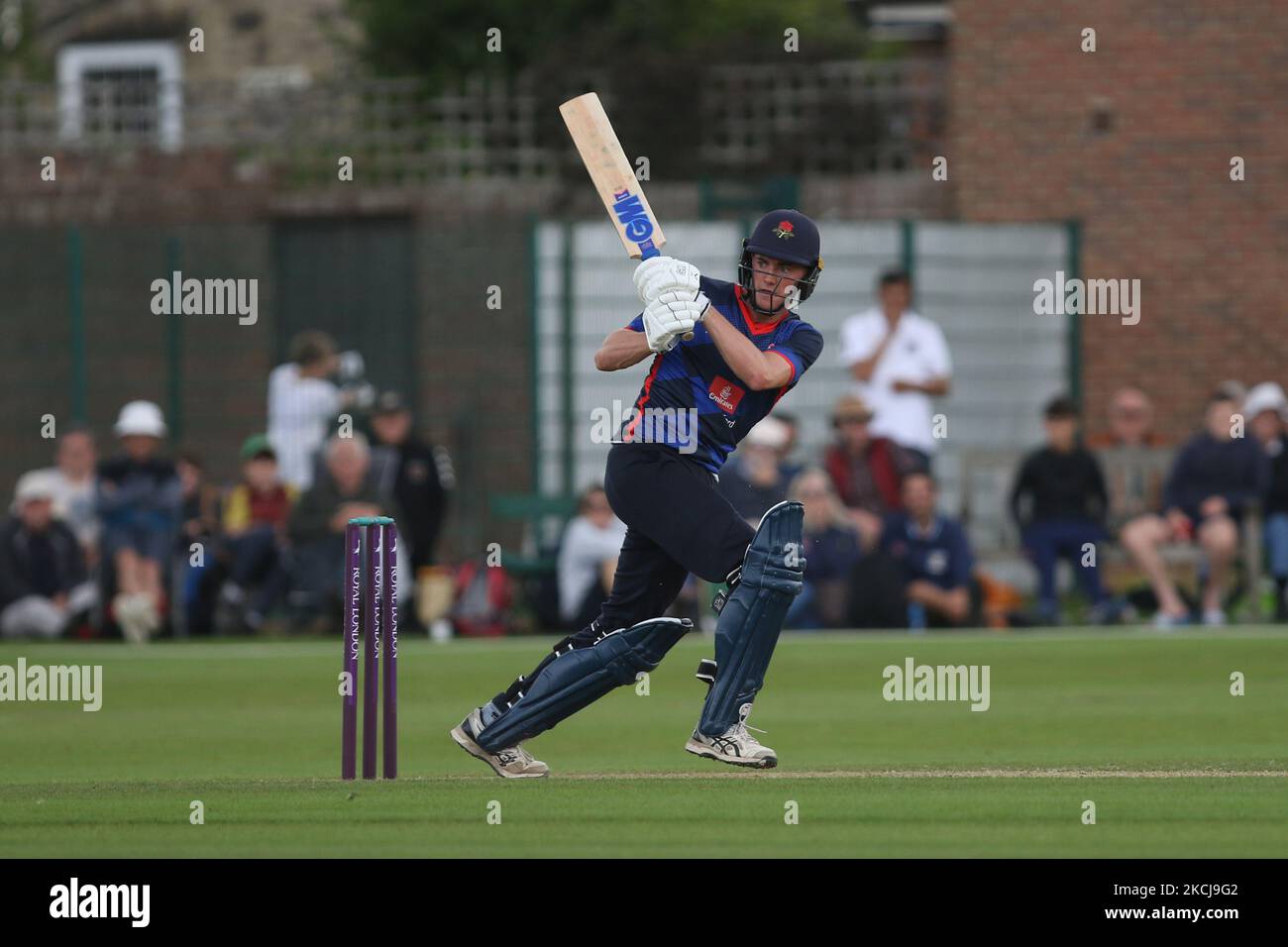 Balderson of Lancashire bats during the Royal London One Day Cup