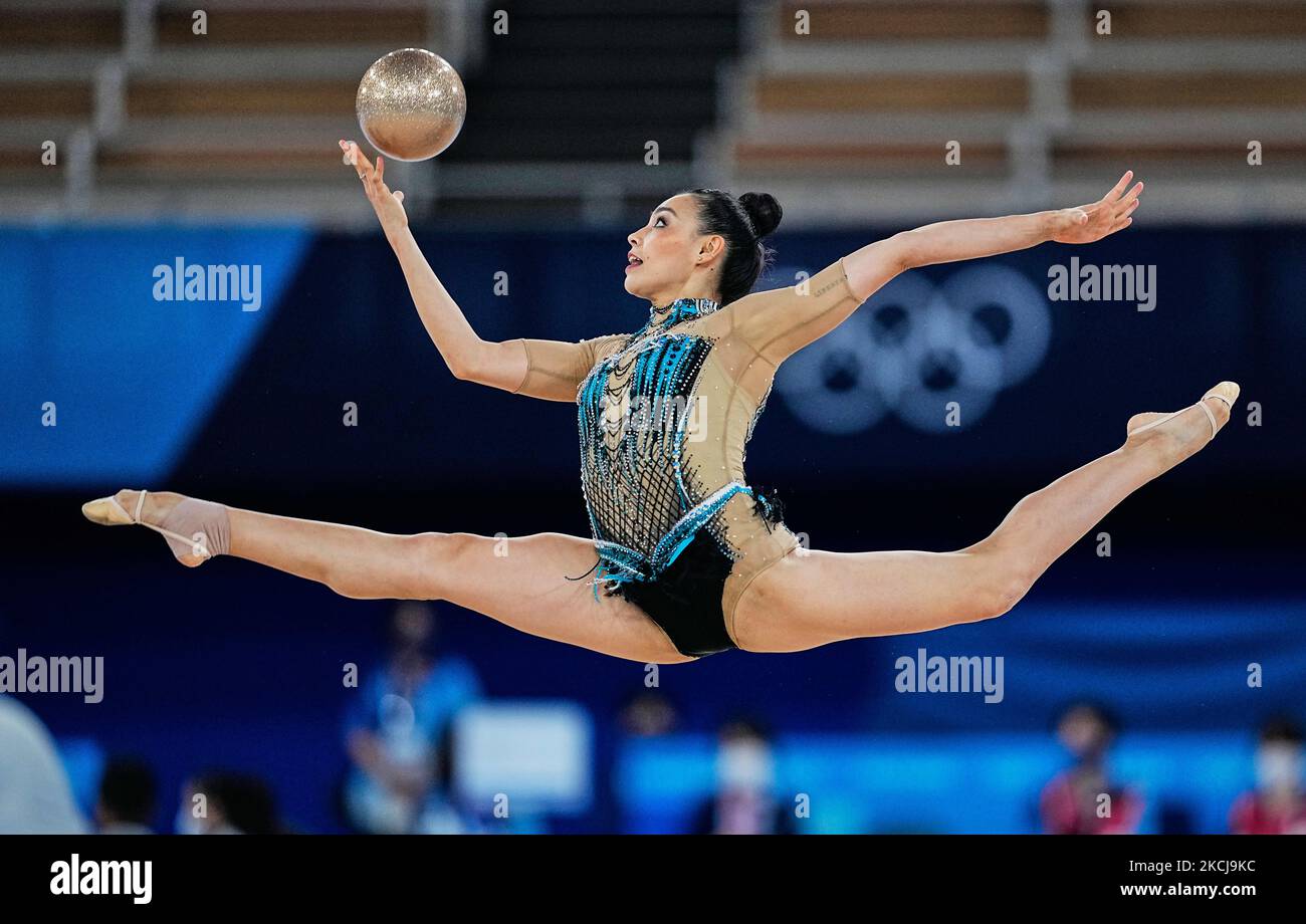 Ruth Castillo Rut Castillo Galindo during Rhythmic Gymnastics at the Tokyo Olympics ...