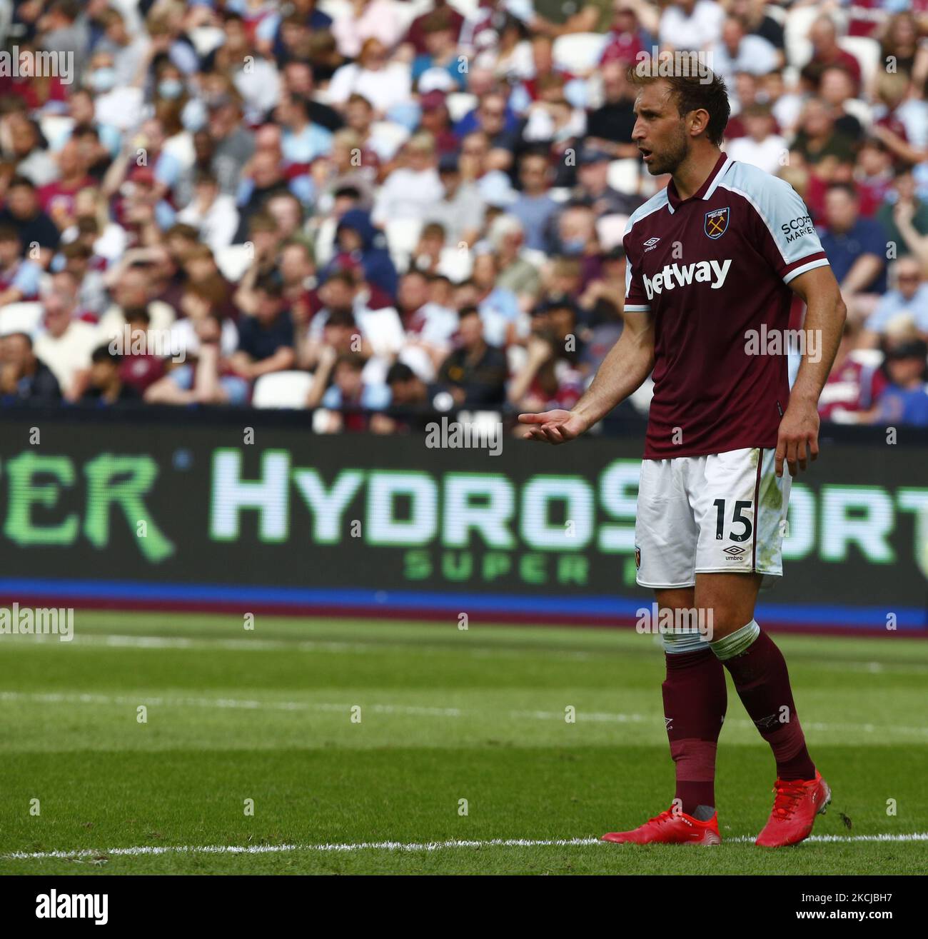 West Ham United's Craig Dawson during Betway Cup between West Ham