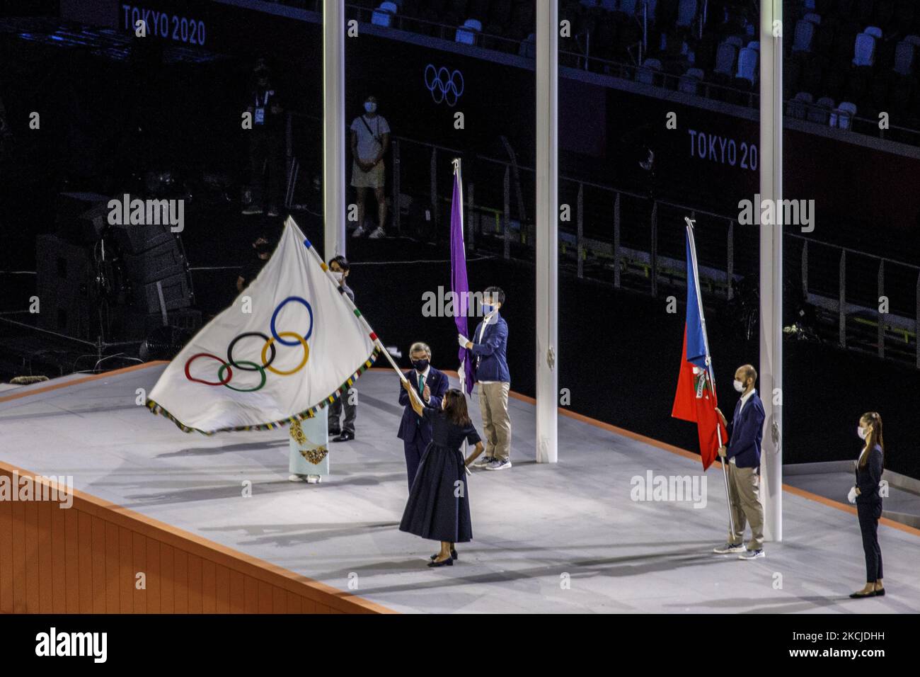 Closing ceremony at the Olympic Stadium. Olympics Closing ceremony at