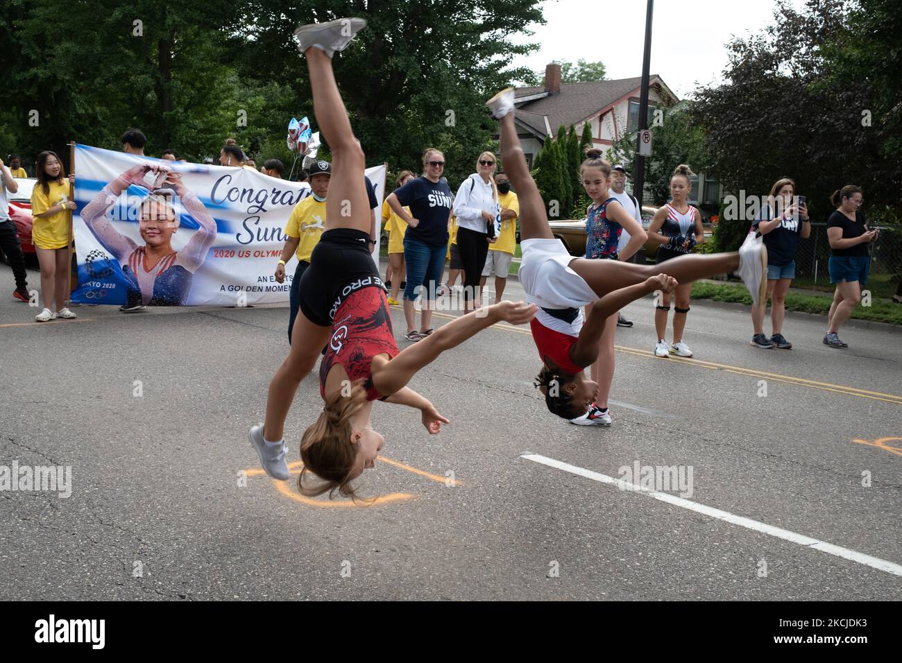 Olympian suni lee hi-res stock photography and images - Alamy