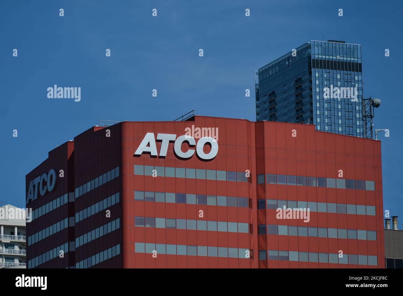 Logo of ATCO Ltd., operating as the ATCO Group, a publiclytraded Canadian engineering