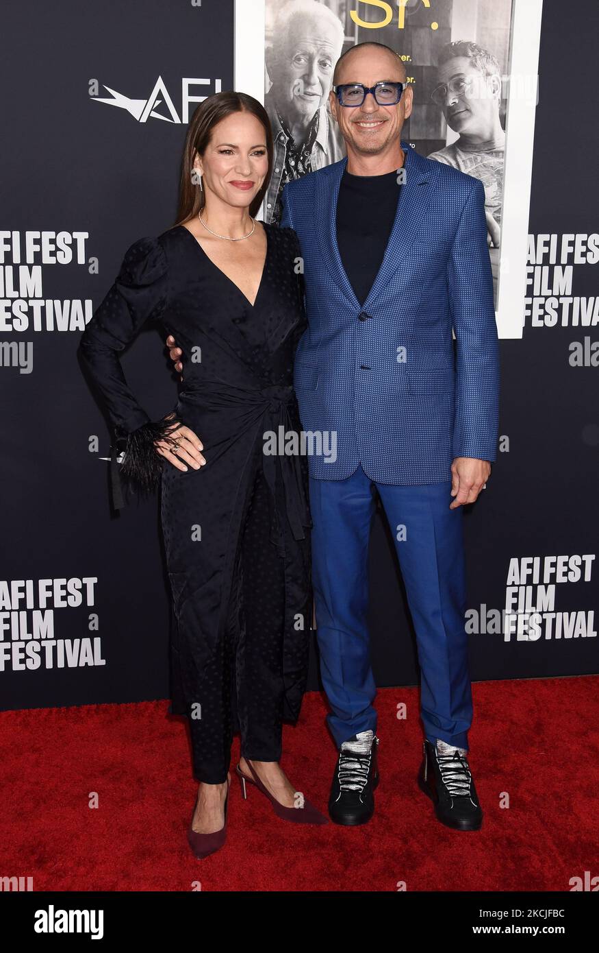 Hollywood, USA. 04th Nov, 2022. Robert Downey Jr. and Susan Downey arriving  at the AFI FEST 2022 "SR." Premiere held at the TCL Chinese Theatre in  Hollywood, CA on November 4, 2022. ©