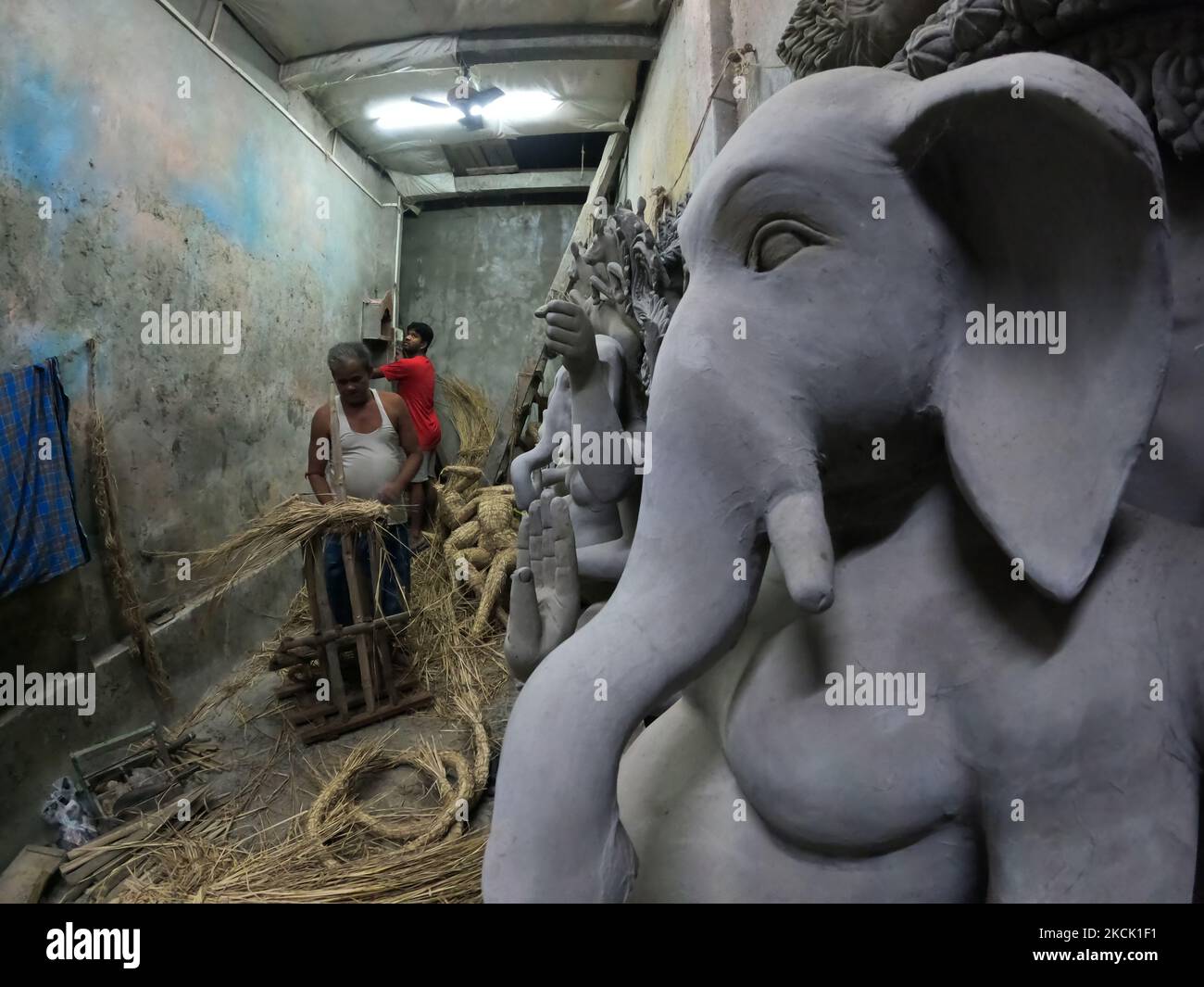 ganesh chaturthi celebrations hires stock photography and