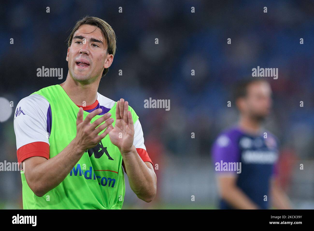 The player of acf fiorentina dusan vlahovic hi-res stock photography and  images - Page 2 - Alamy