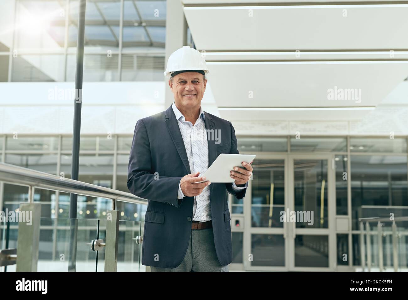 This is where the project begins. Portrait of a cheerful professional ...