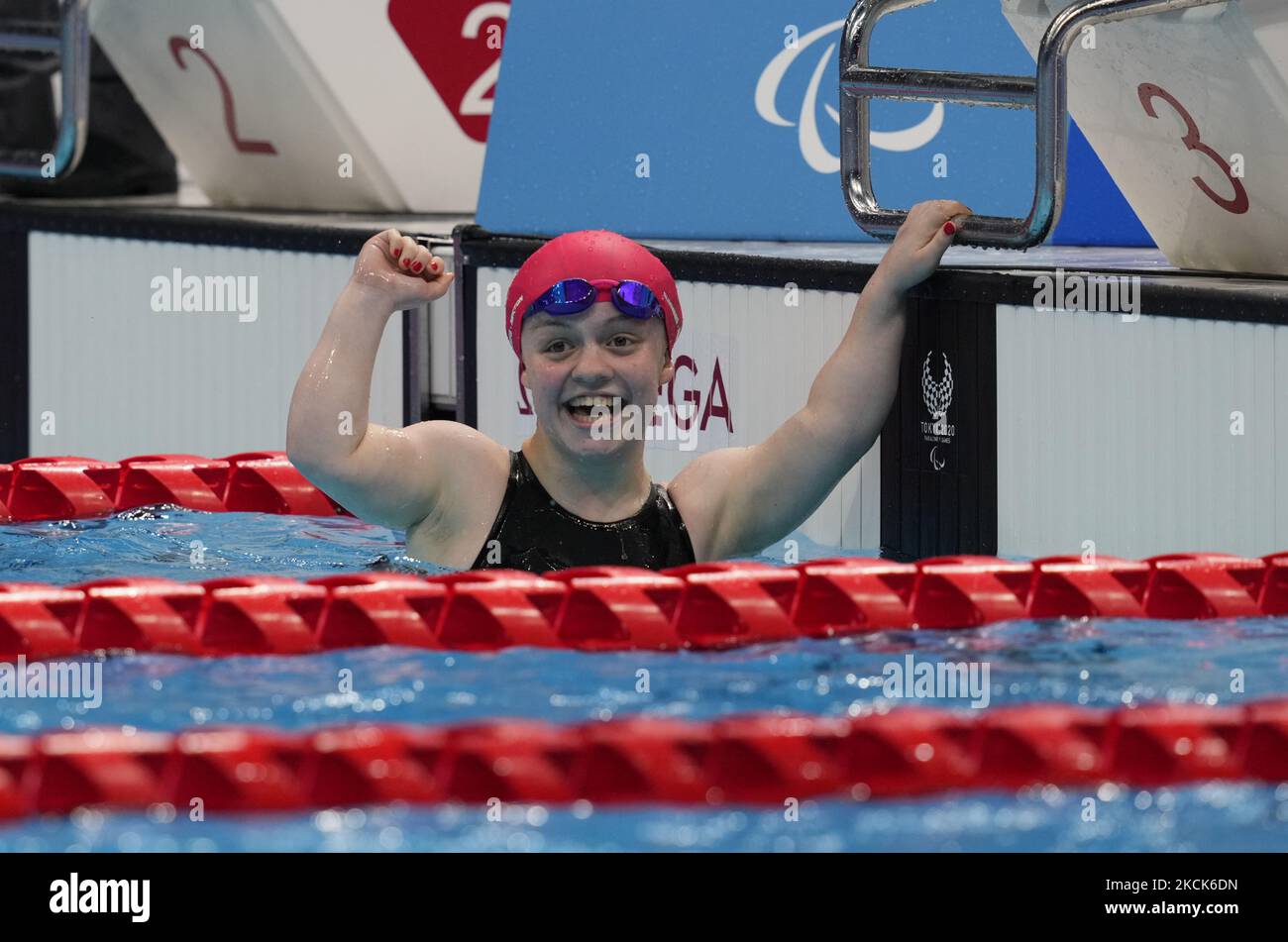 Maisie Summers Newton From Great Britain Winning Gold During Swimming maisie-summers-newton-from-great-britain-winning-gold-during-swimming
