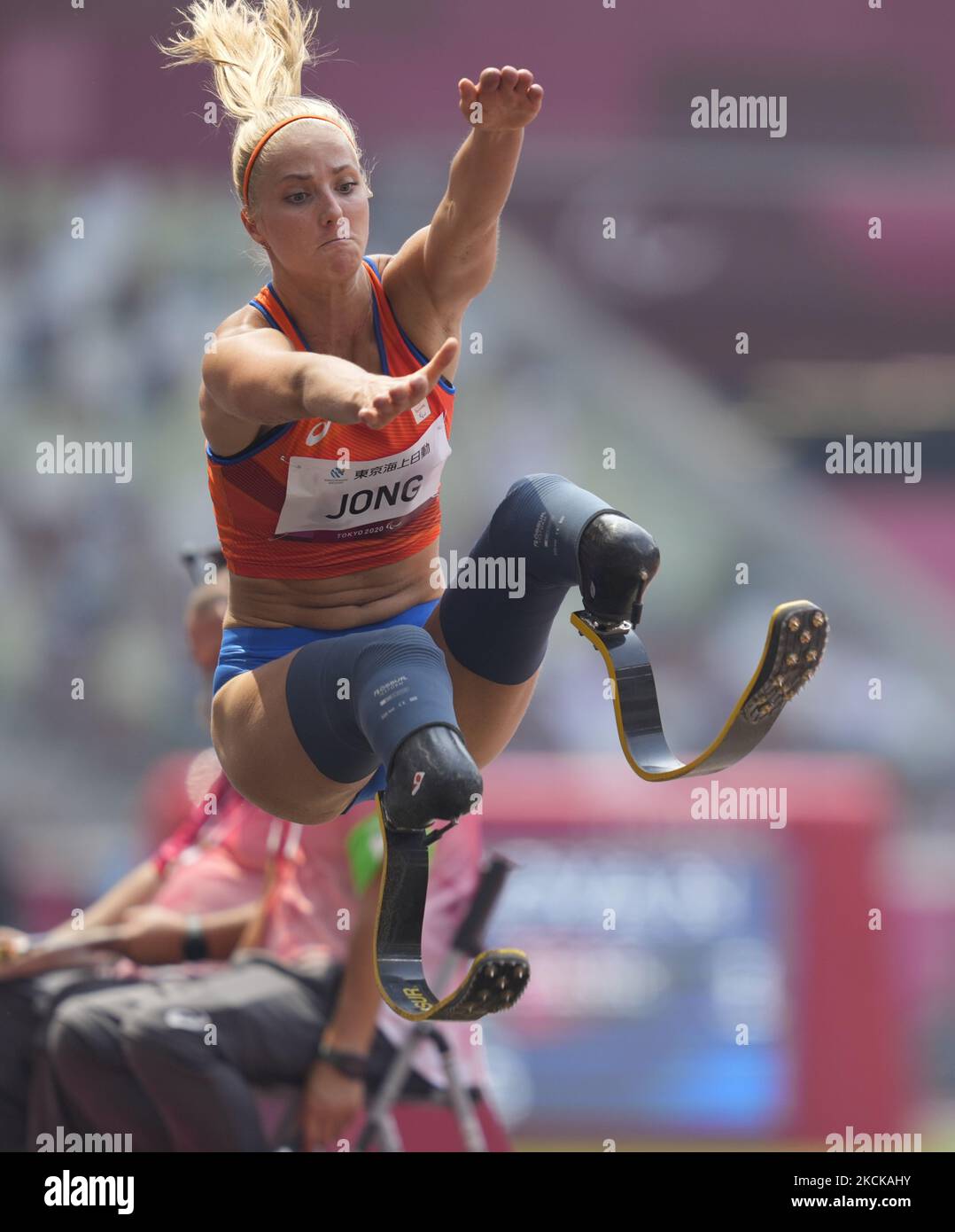 Fleur Jong From Netherlands Winning And Breaking The World Record In 