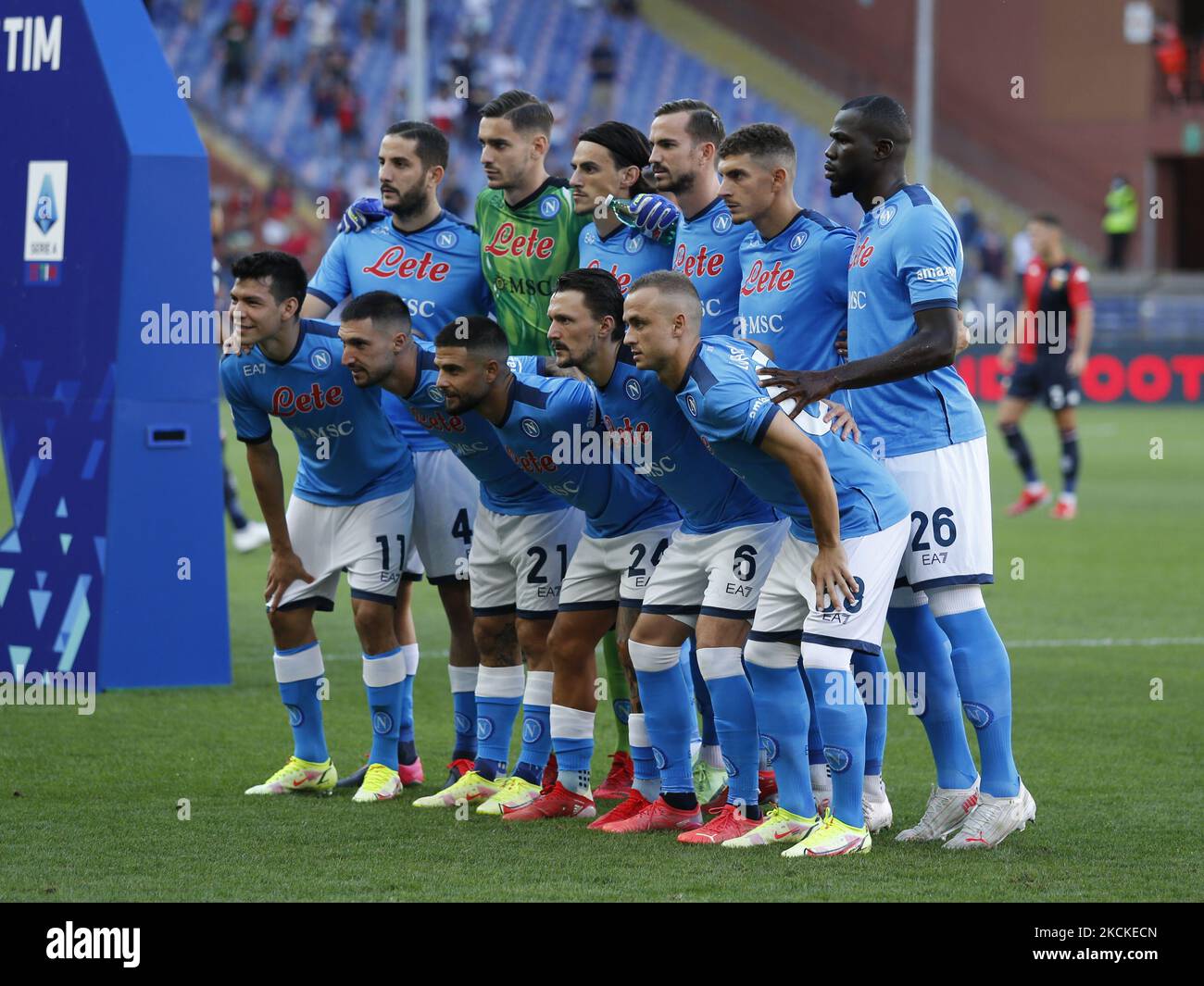 Ssc napoli 2021 team photo hi-res stock photography and images - Alamy