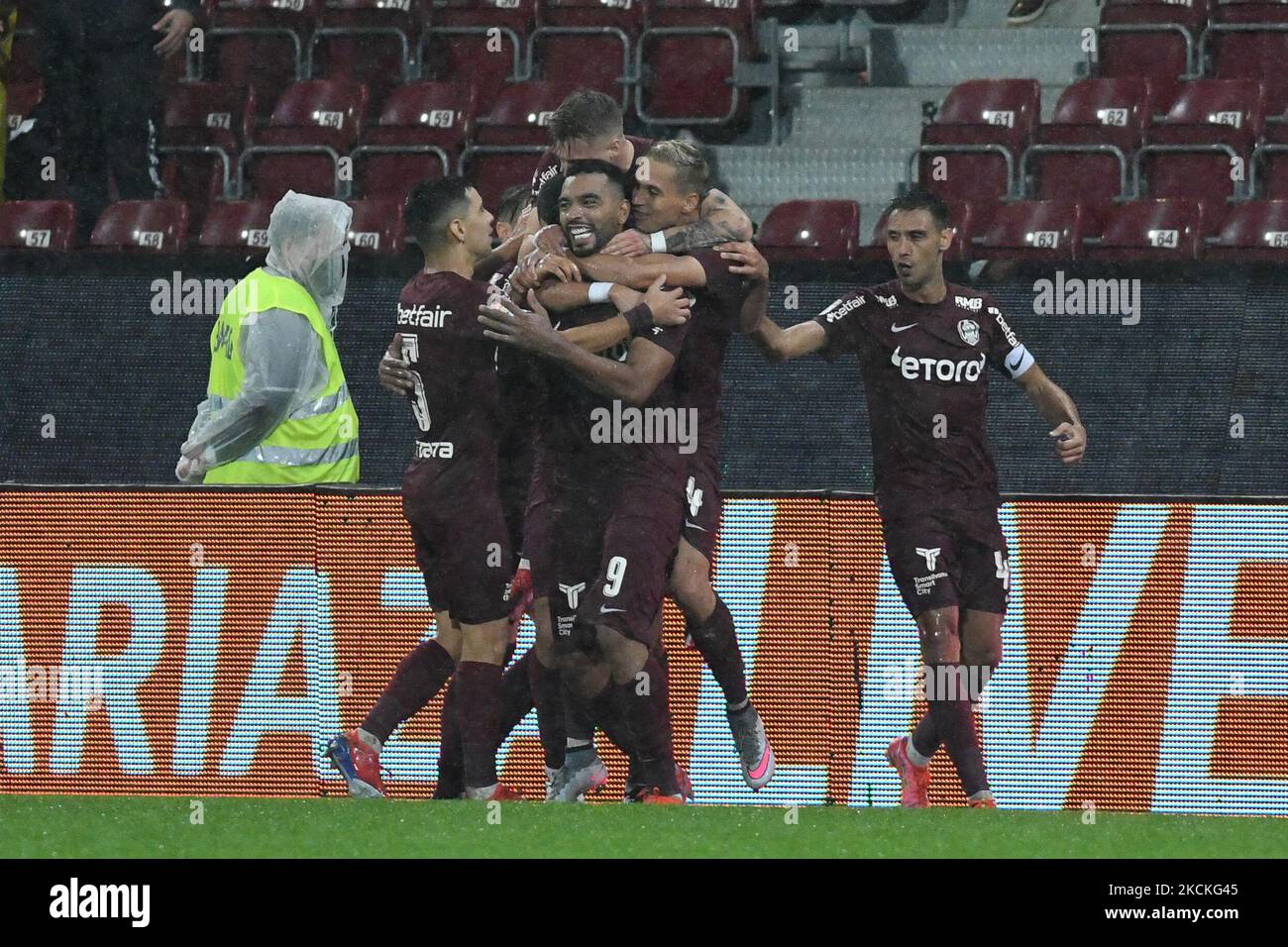 Cristian Manea in action during Romania Superliga: CFR 1907 Cluj vs.  News Photo - Getty Images