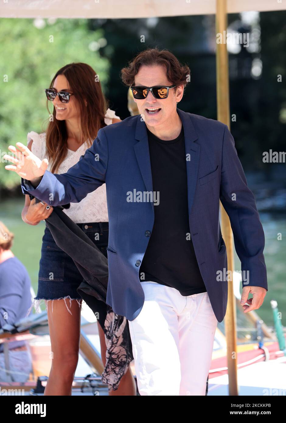 Matt Dillon arrives on the first day of the 78th Venice International