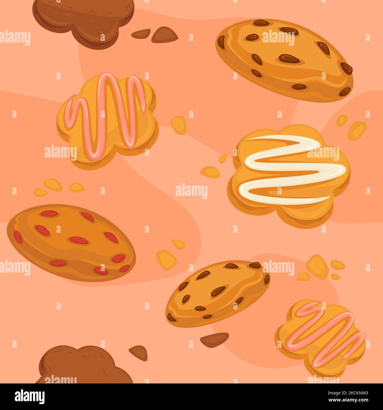 Crunchy texture pattern Stock Vector Images - Alamy