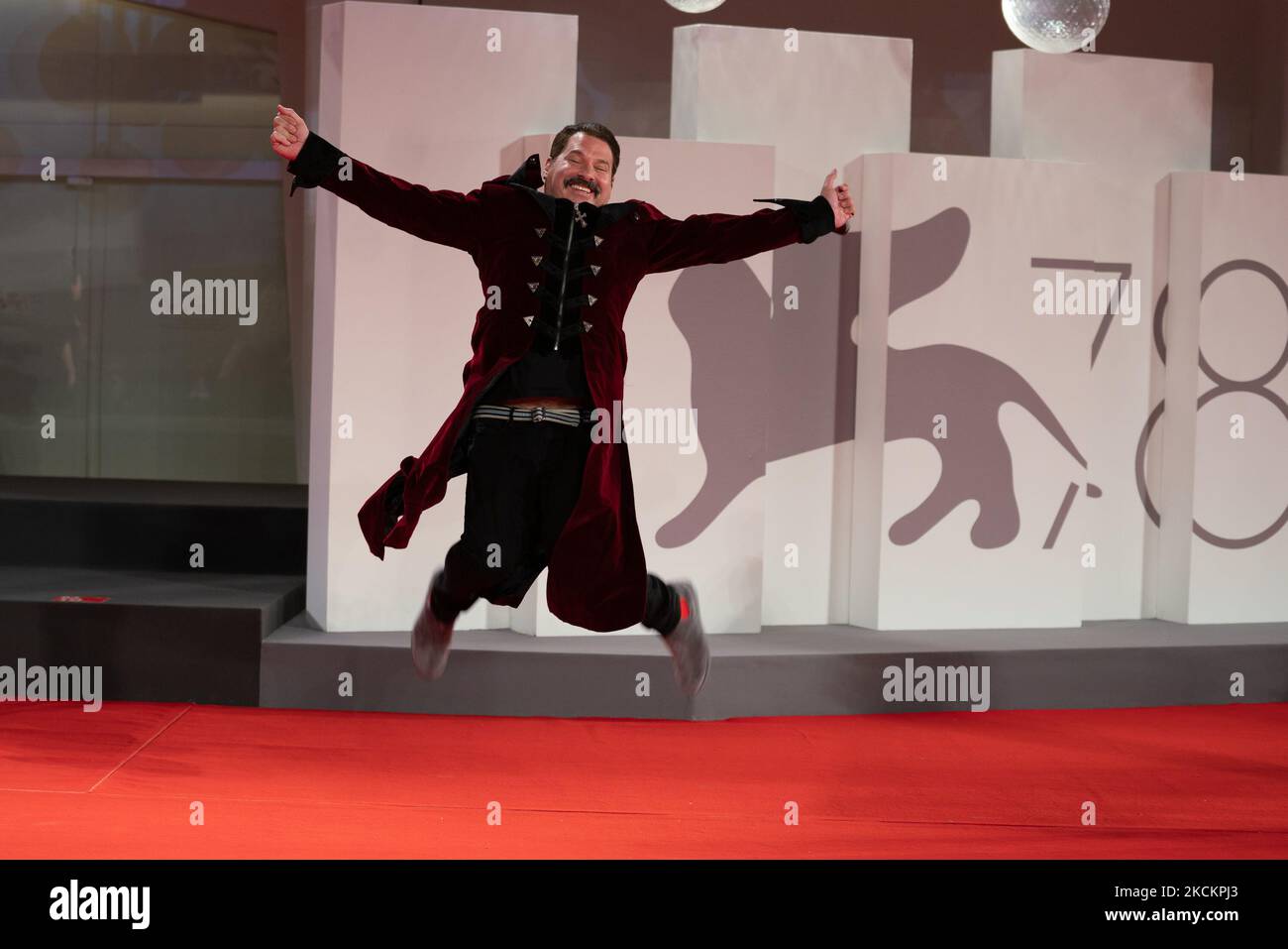 Joel Michaely attends the red carpet of the movie ''The Card Counter'' during the 78th Venice International Film Festival on September 02, 2021 in Venice, Italy. (Photo by Luca Carlino/NurPhoto) Stock Photo