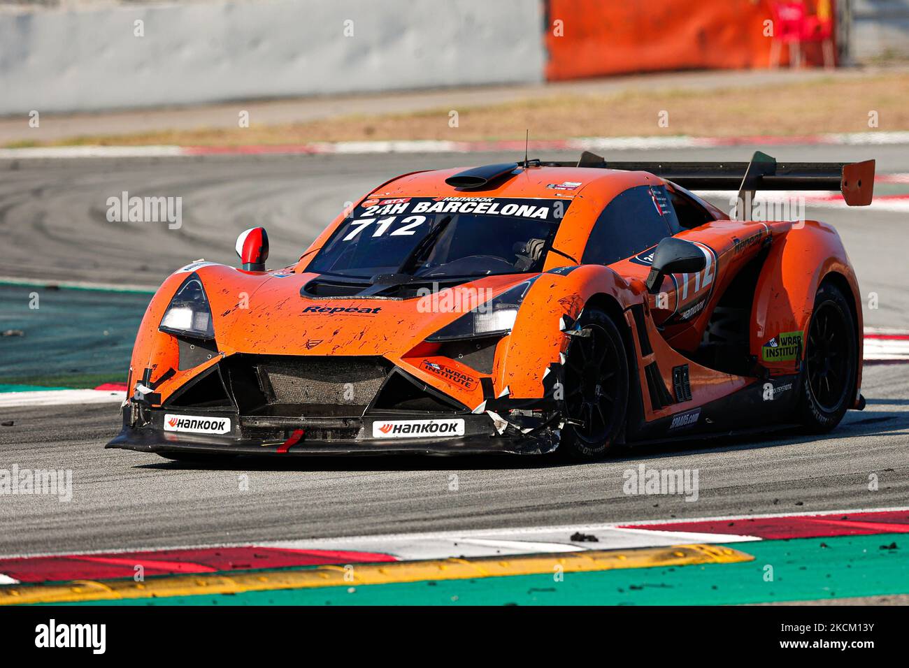Vortex V8 team with Vortex 1.0 during the HANKOOK 24H BARCELONA 2021