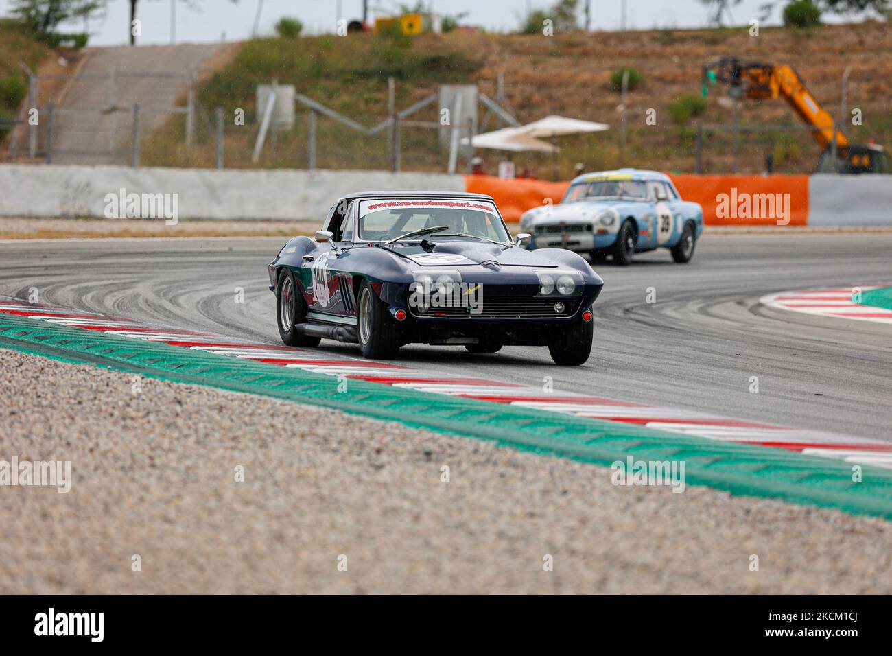 ADRIAANS, Armand with Chevrolet Corvette during the NKHTGT Historic