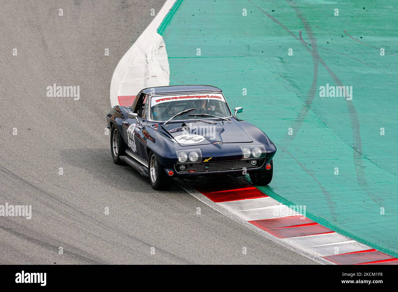ADRIAANS, Armand with Chevrolet Corvette during the NKHTGT Historic