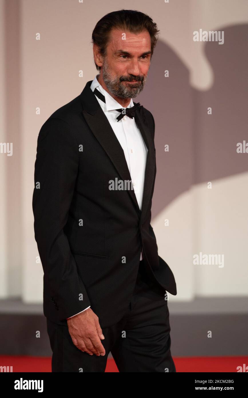 Fabrizio Gifuni attends the red carpet of the movie "La Scuola ...