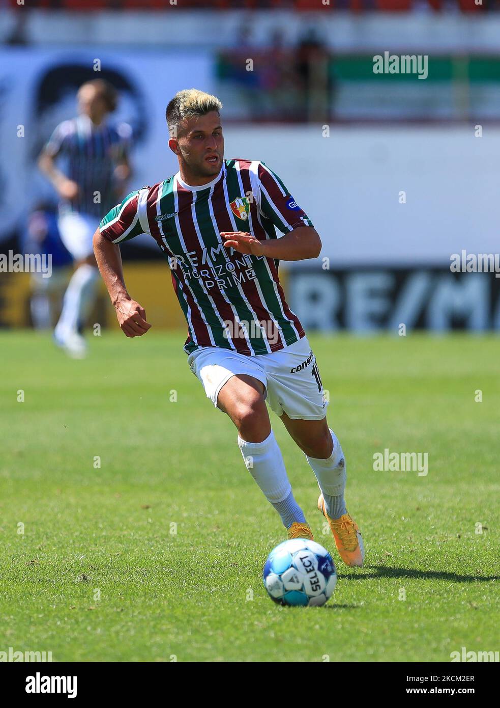 Xavi Fernandes of Estrela Amadora SAD in action during the Liga ...
