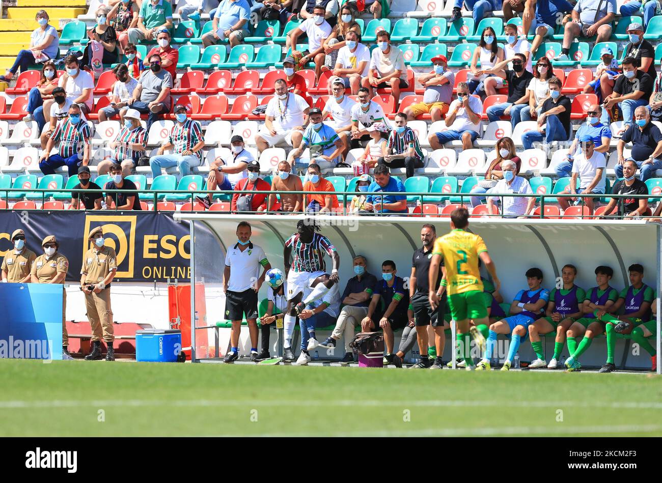 Mamadu Candé of Estrela Amadora SAD in action during the Liga Portugal ...