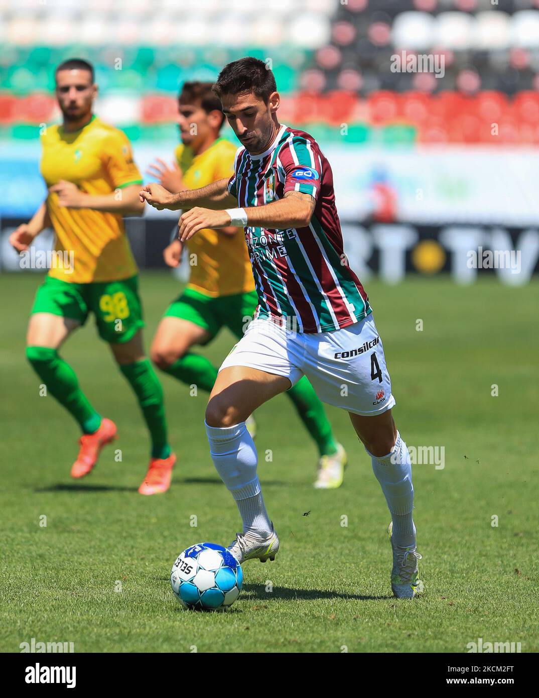 Gonçalo Maria of Estrela Amadora SAD in action during the Liga Portugal ...