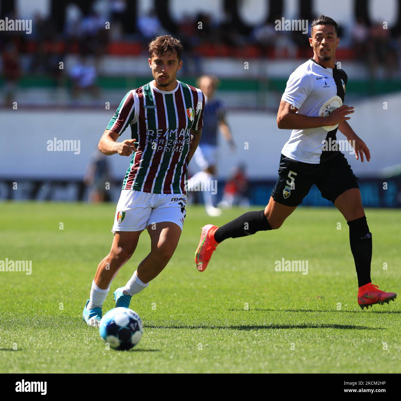 Diogo Pinto of Estrela Amadora SAD in action during the Liga Portugal 2 ...