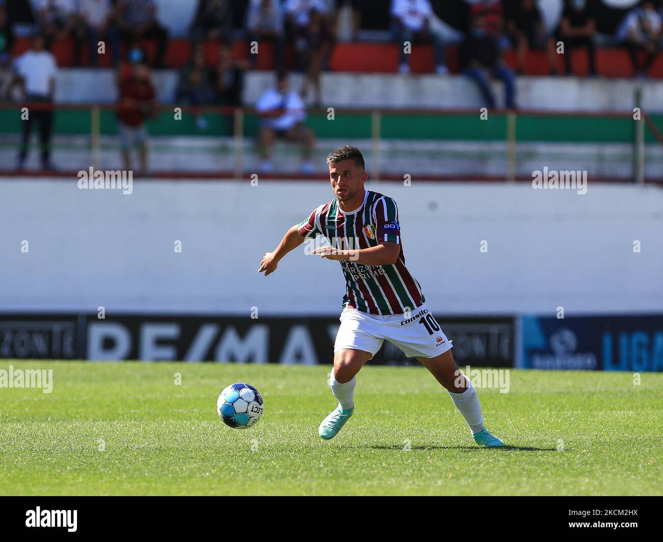 Xavi Fernandes of Estrela Amadora SAD in action during the Liga ...