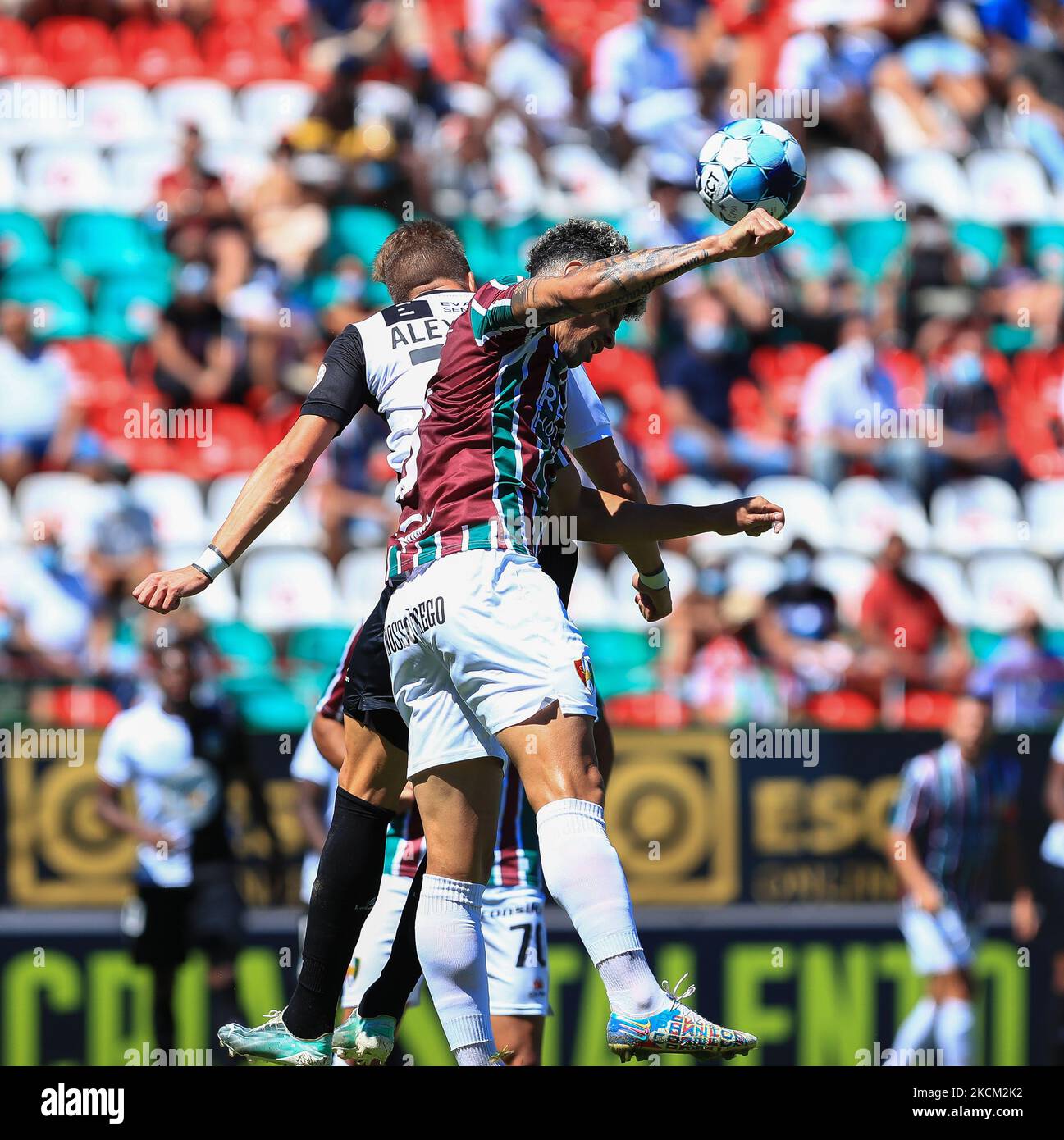 Fabricio Simões of Estrela Amadora SAD in action during the Liga ...