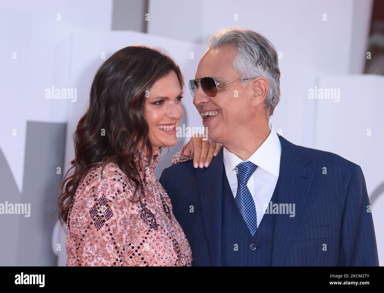 Matteo bocelli and veronica berti hi-res stock photography and images -  Alamy